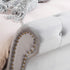 Opulence Fabric Bed Grey Velvet